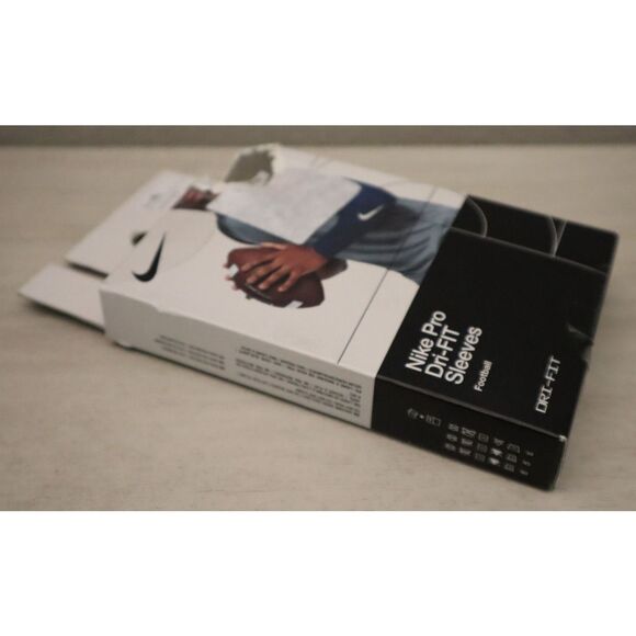 Nike Pro Unisex Sz L/XL Blue Dri-FIT Football Sleeves - Picture 4 of 8